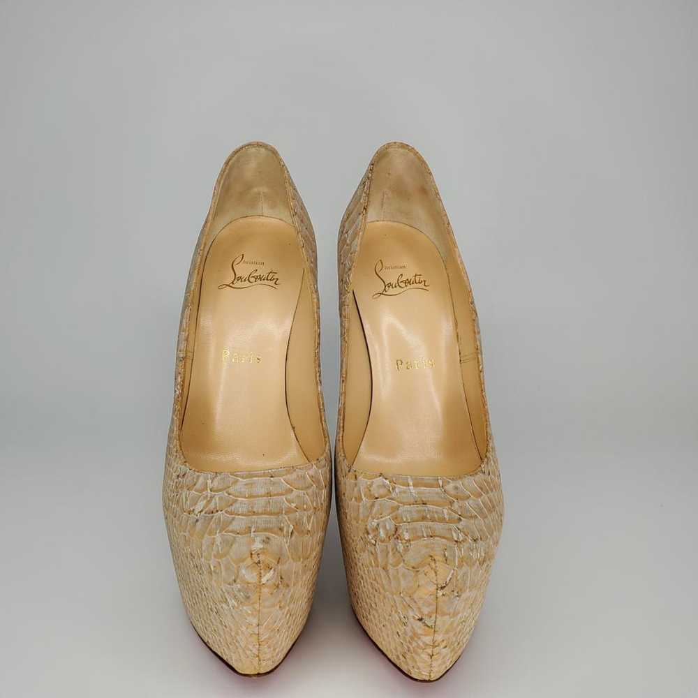 Christian Louboutin Daffodile leather heels - image 2
