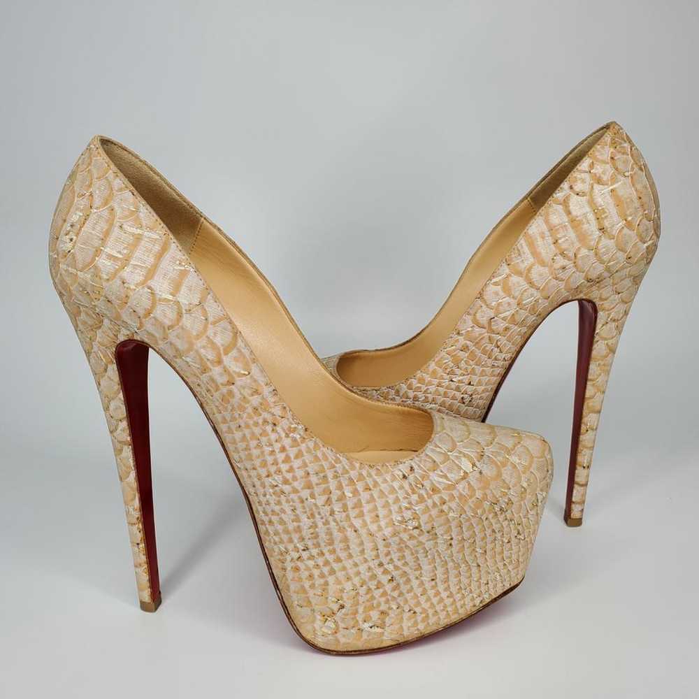 Christian Louboutin Daffodile leather heels - image 6