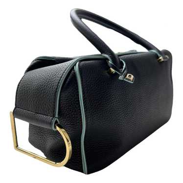 Tempête leather handbag Delvaux Black in Leather - 13754526