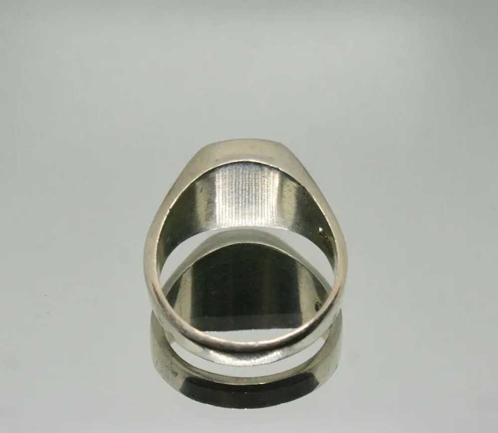 Sterling Silver & Tiger Eye Ring - image 4