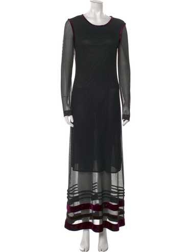 Philosophy di Alberta Ferretti ロングコート PHILOSOPHY DI ALBERTA FERRETTIシープスキン切り絵風コート JK0
