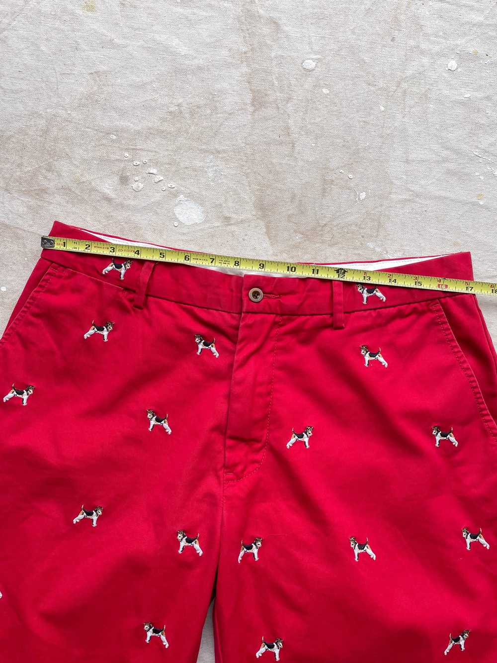 POLO RALPH LAUREN EMBROIDERED DOG SHORTS—[34] - image 5