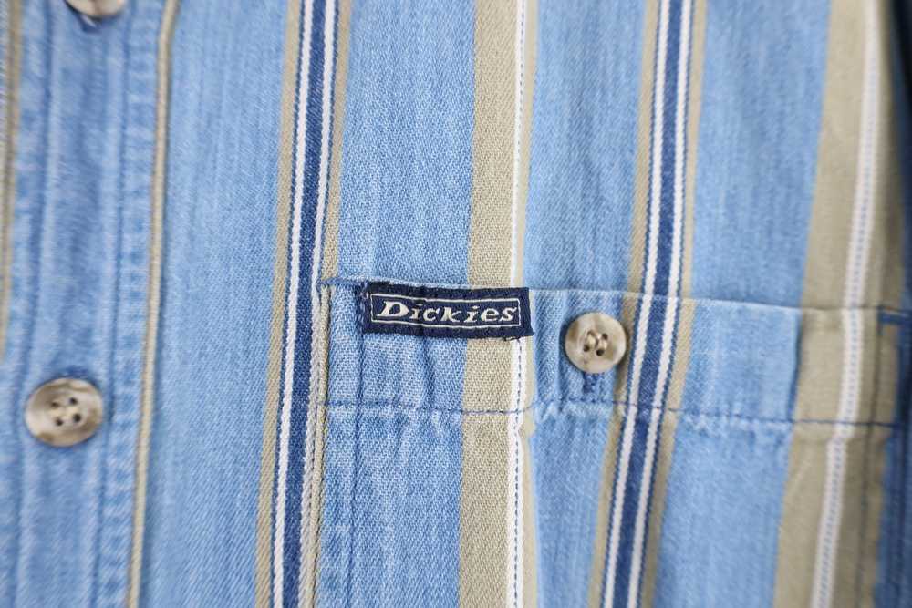 Dickies × Vintage Vintage 90s Dickies Out Striped… - image 4