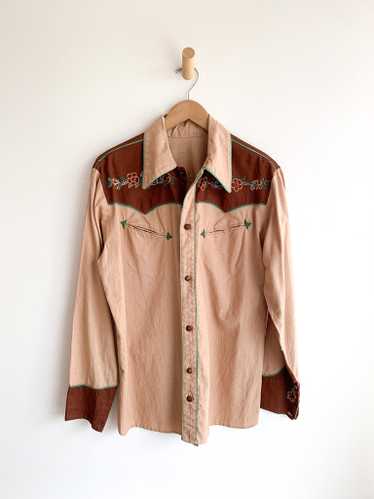 1940s western shirt - Gem
