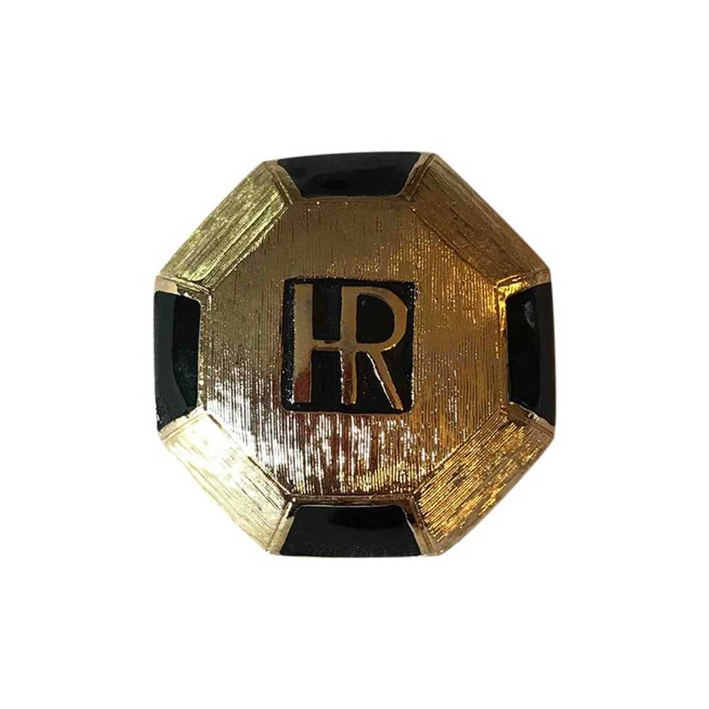 Broche dorée - Broche Héléna Rubinstein en métal … - image 1