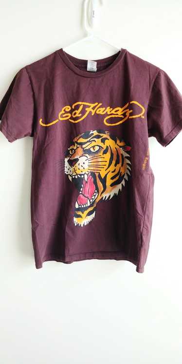 Ed Hardy Ed Hardy Tiger Short Sleeve Graphic Tee