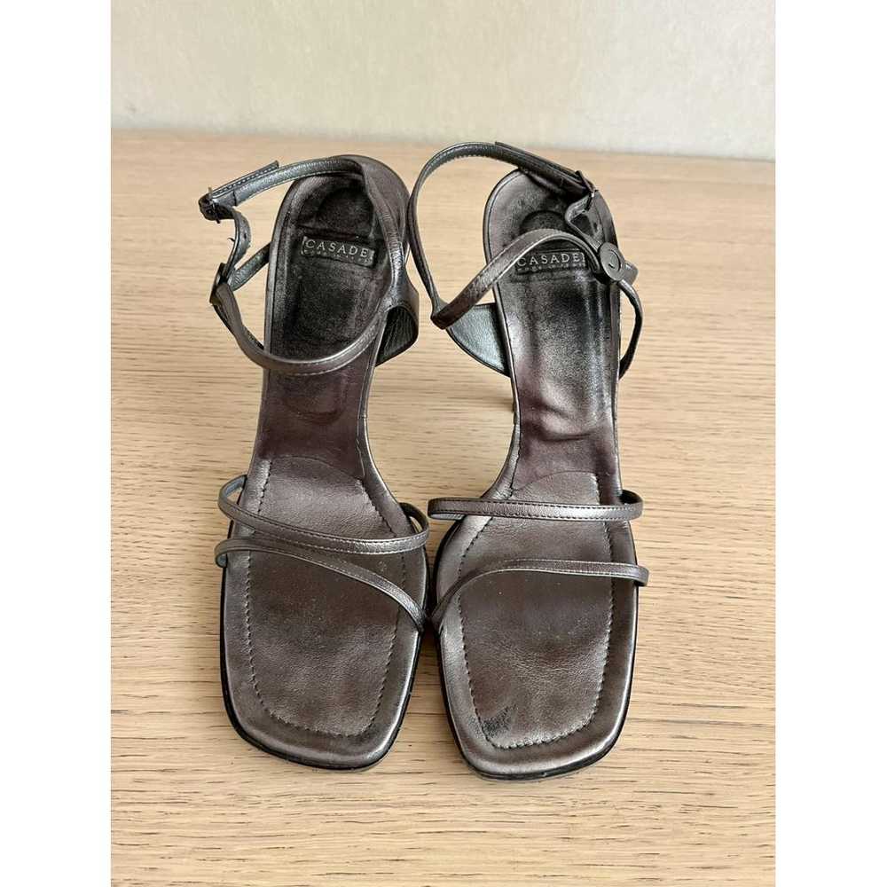 Casadei Leather mules - image 2