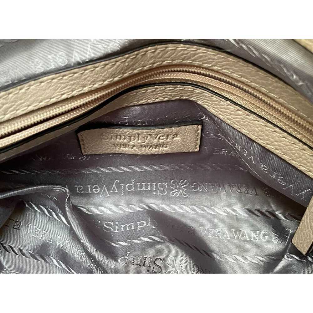 Vera Wang Leather handbag - image 3