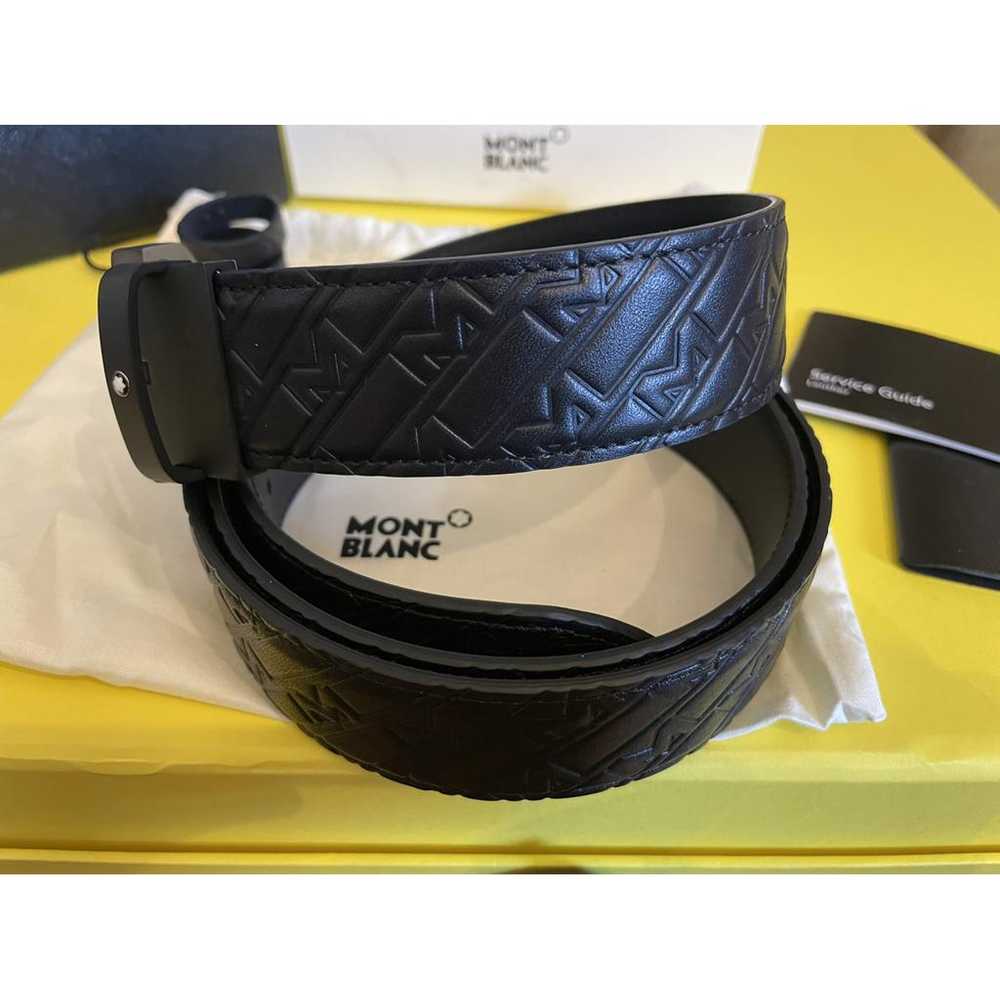 Montblanc Leather belt - image 3