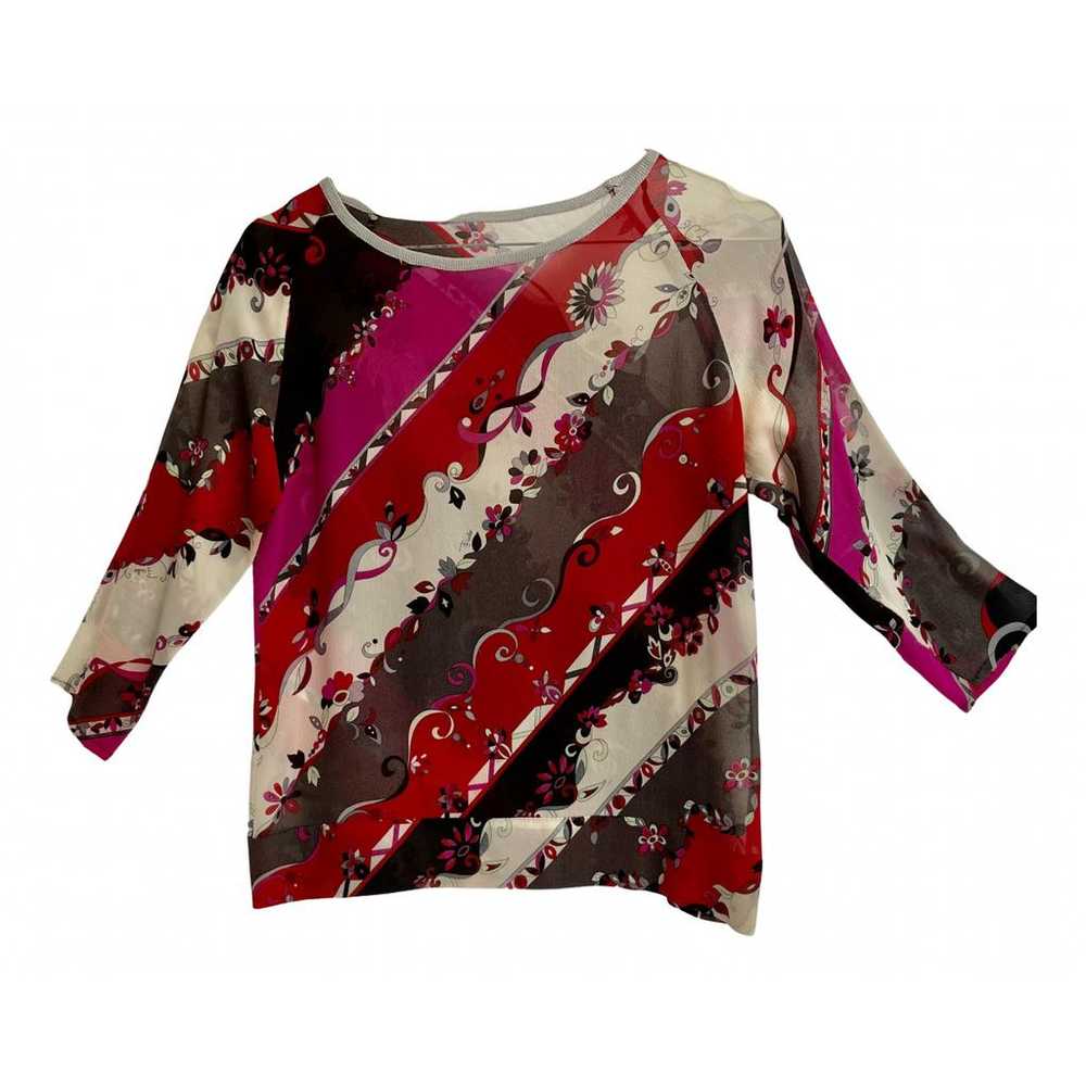 Emilio Pucci Silk t-shirt - image 1