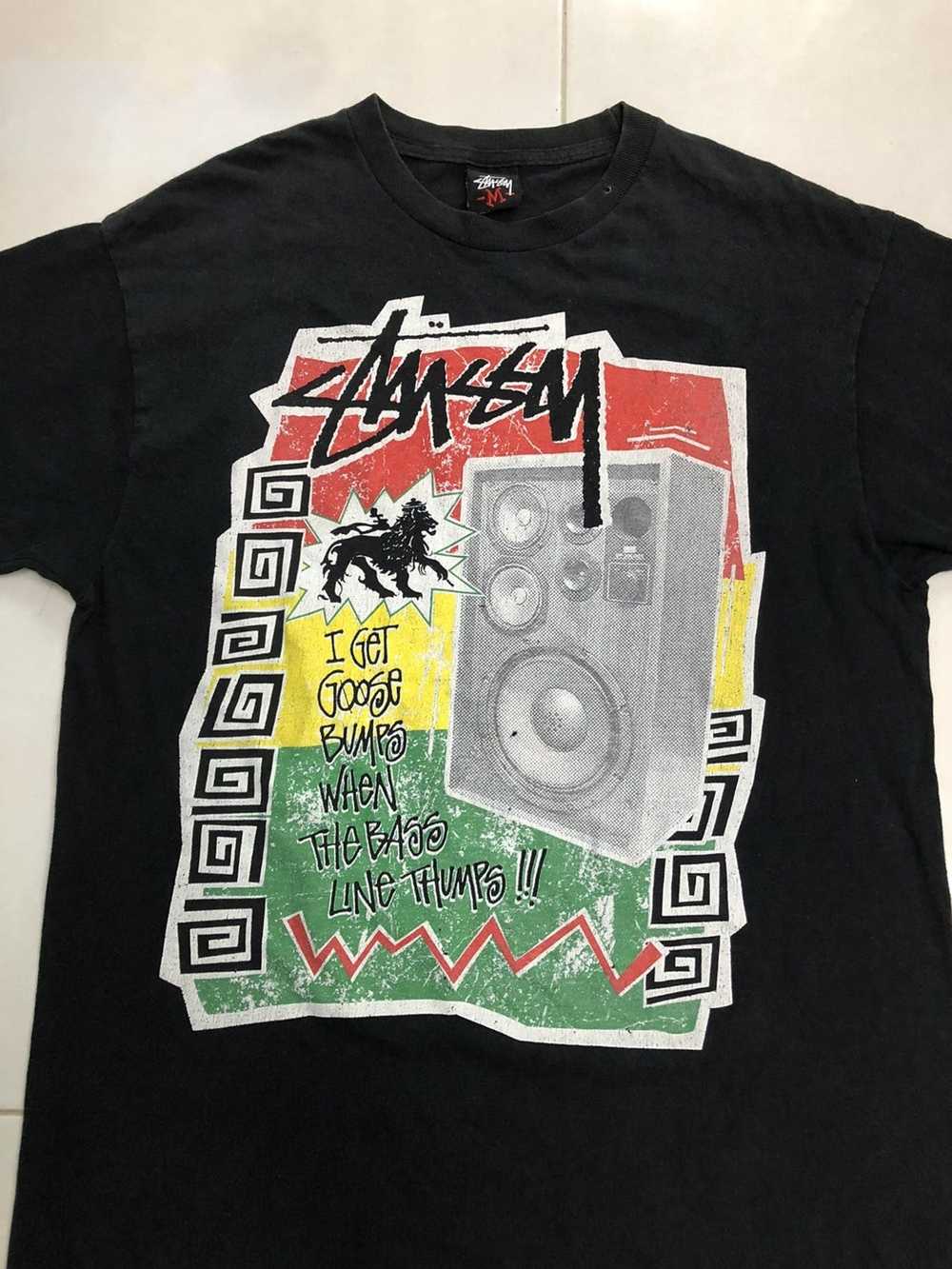 Stussy Vintage Stussy Bob Marley Rasta Colour - image 2