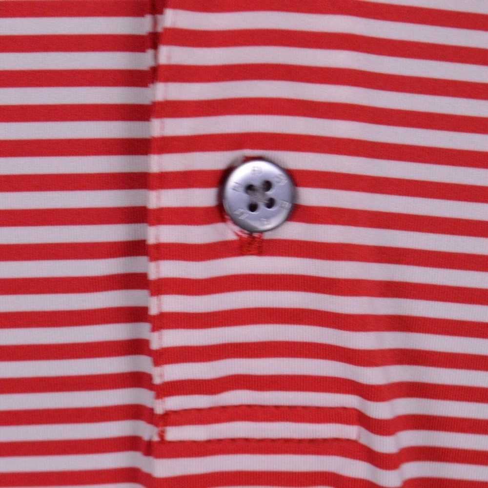 Footjoy Footjoy Mens Polo Shirt Medium Red White … - image 3