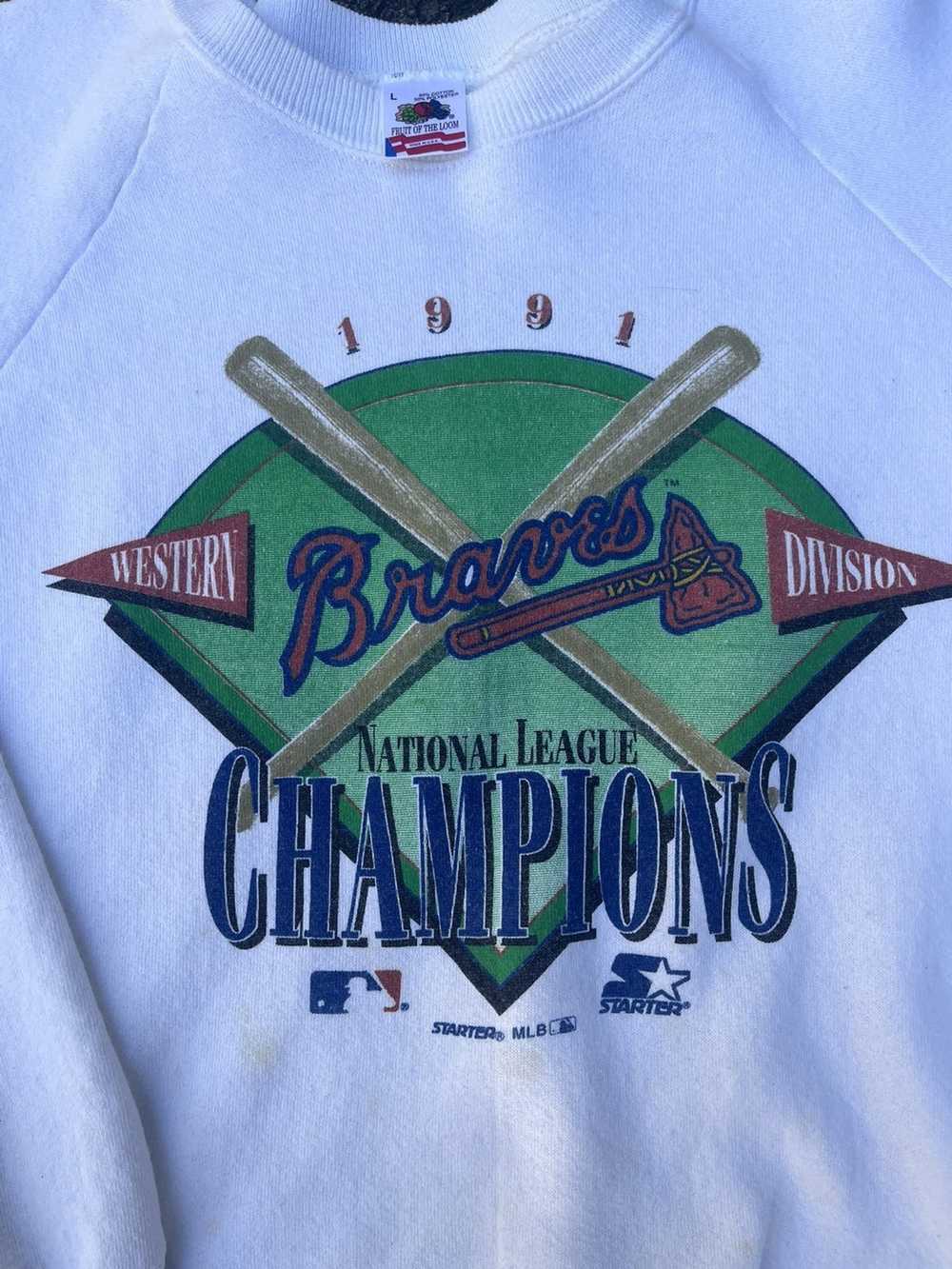 MLB × Streetwear × Vintage Vintage 1991 Atlanta B… - image 2