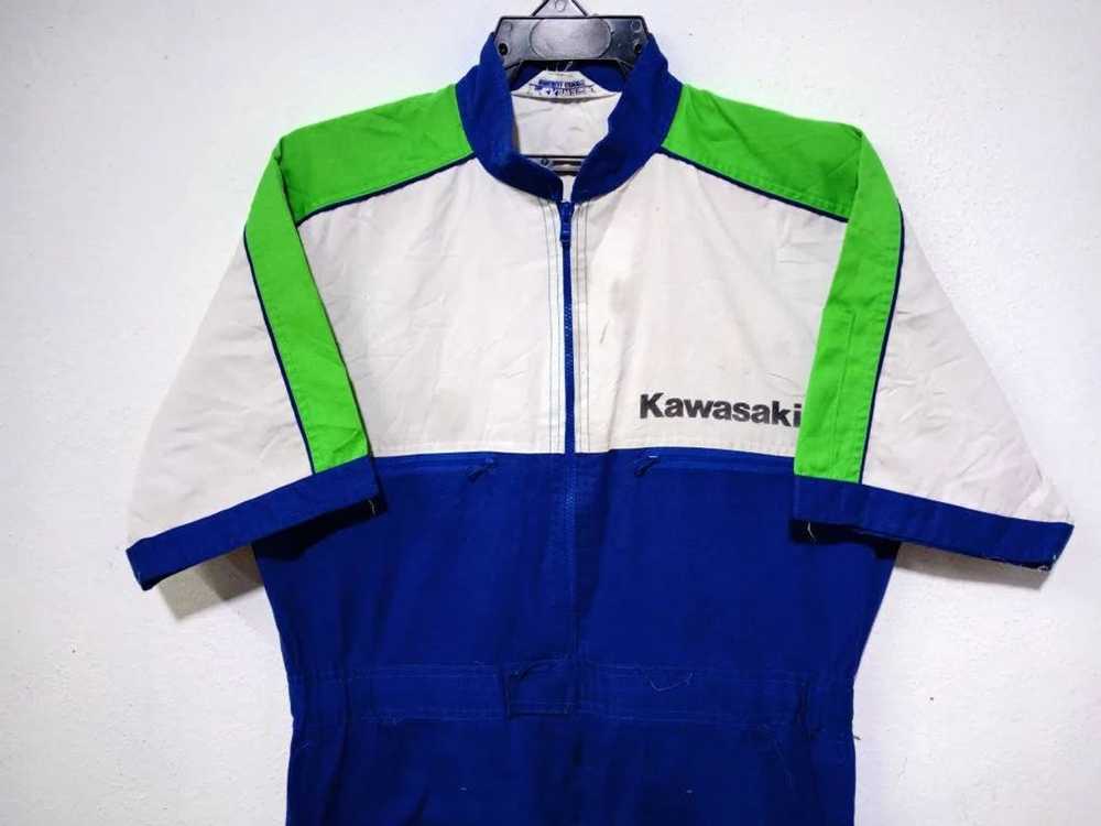 Japanese Brand × Vintage Vintage Kawasaki Overall… - image 3