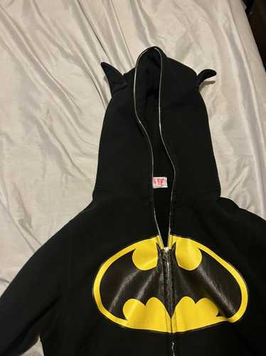 Bape batman zip up Hoodie RARE