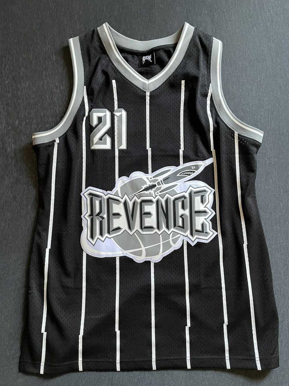 Revenge Revenge Black Houston Rockets throwback j… - image 1