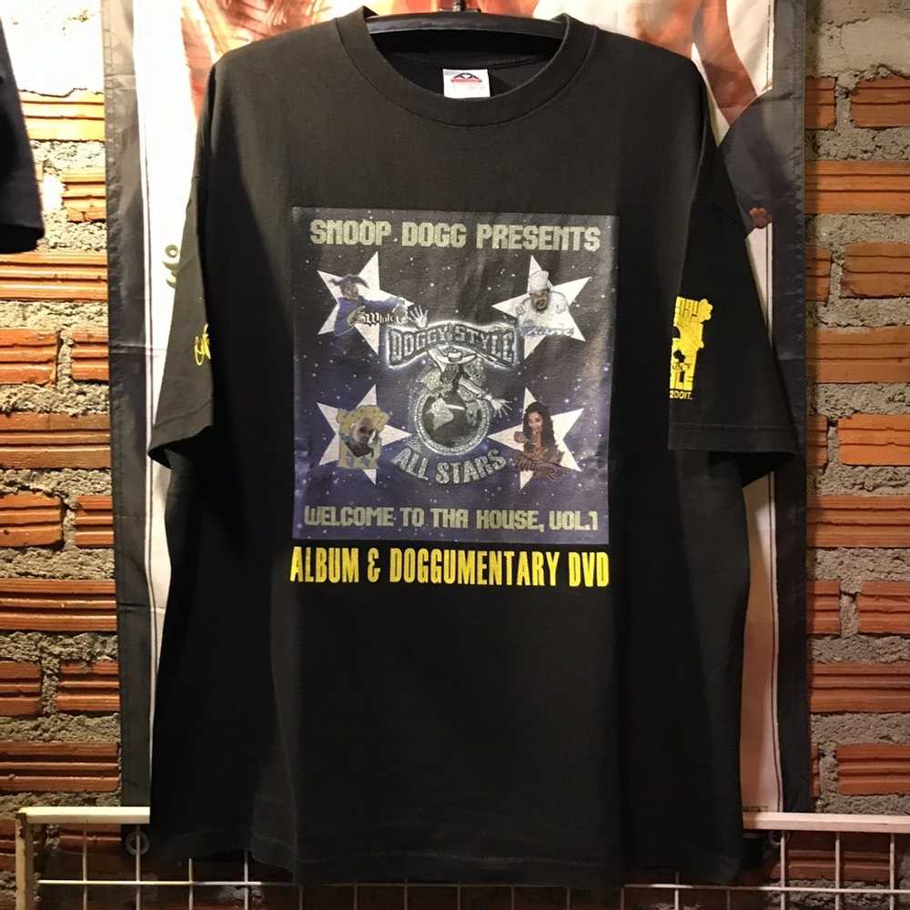 Rap Tees × Tour Tee × Vintage Snoop Dogg Doggy St… - image 1