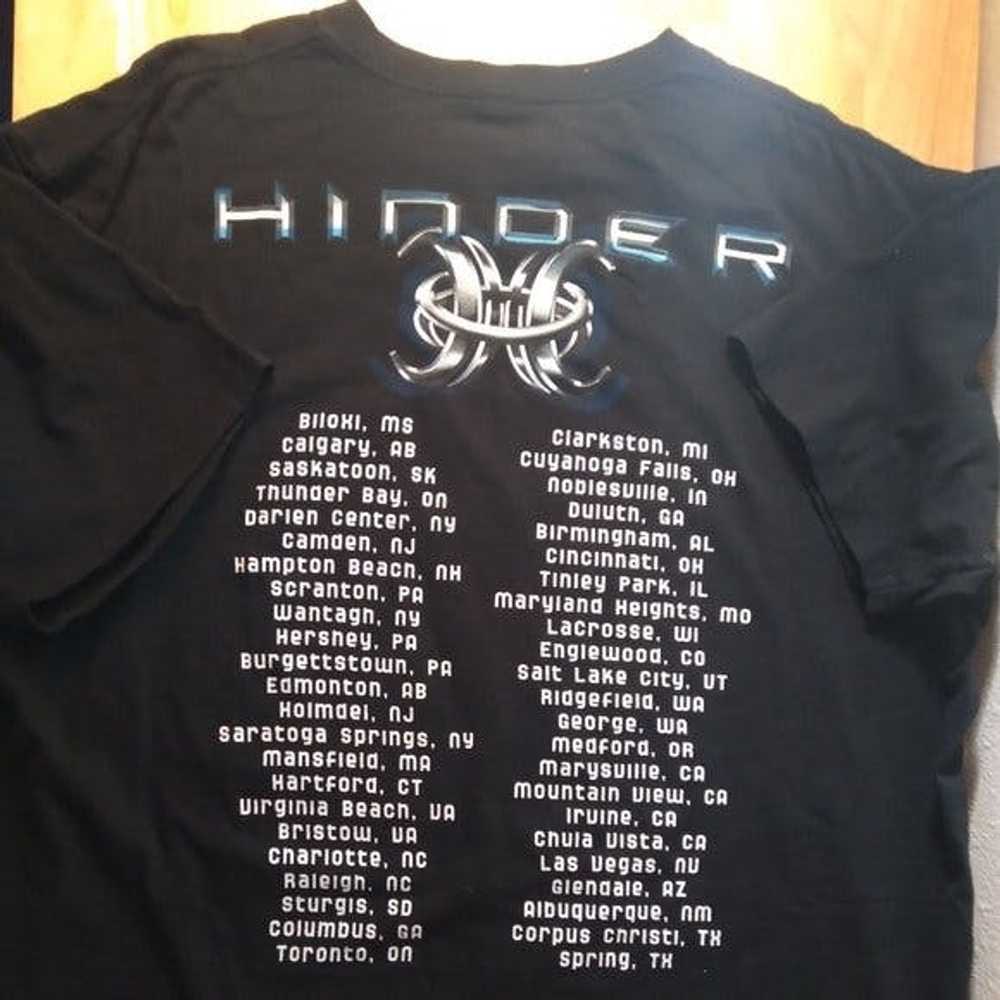 Band Tees × Tour Tee × Vintage Vintage 00s Hinder… - image 6