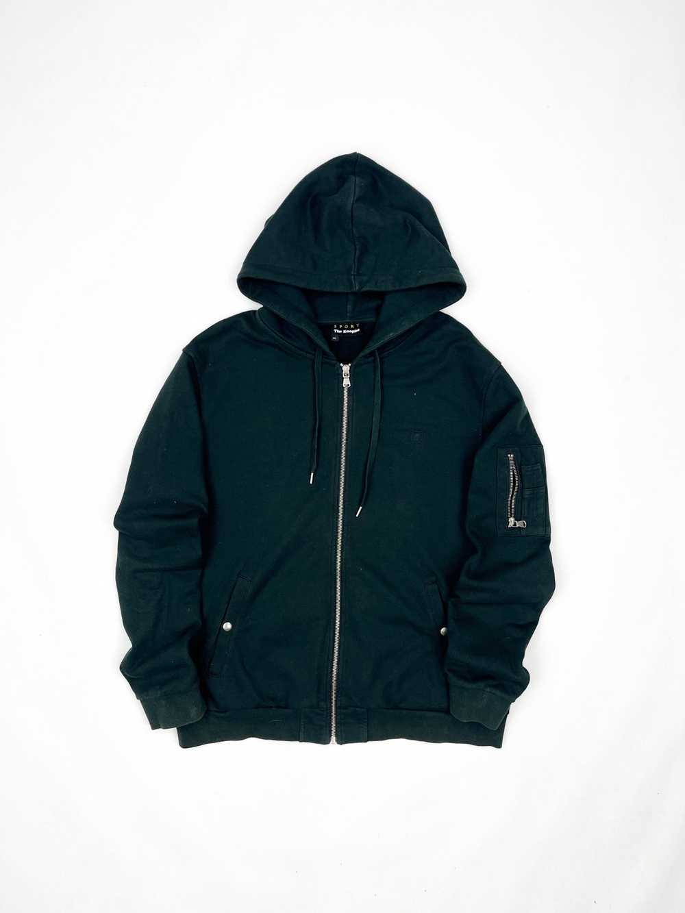 The Kooples the kooples dark green zip hoodie - image 1