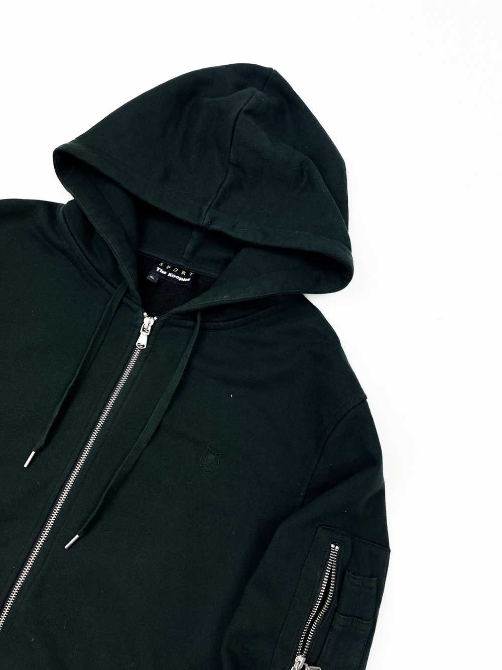 The Kooples the kooples dark green zip hoodie - image 2