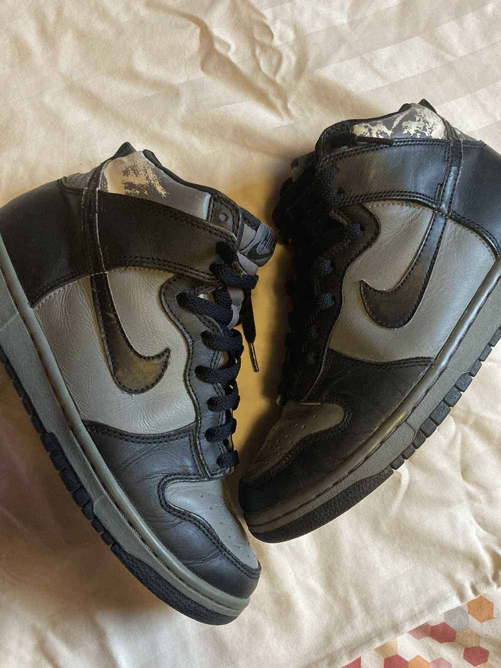 Nike 1999 Nike Dunk Cool Grey Black vintage - image 1