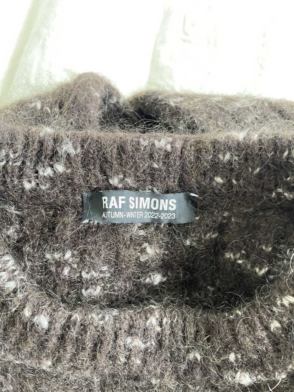 Raf Simons Raf Simons Mohair & Wool Blend Crewnec… - image 3