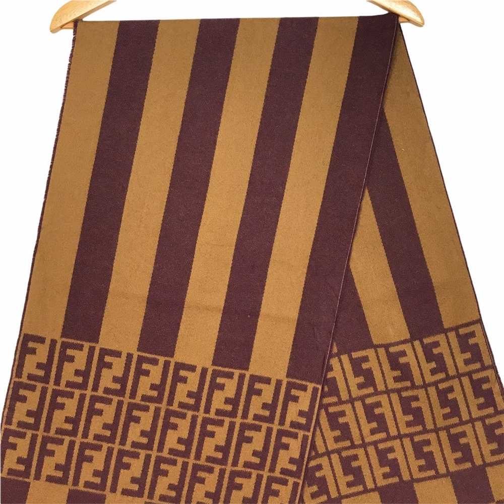 Fendi FENDI Cravatte Zucca Monogram Scarves Scarf… - image 2