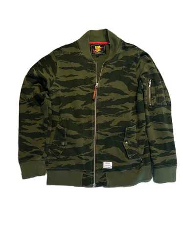 Undefeated Y2k undefeated camo double zip up