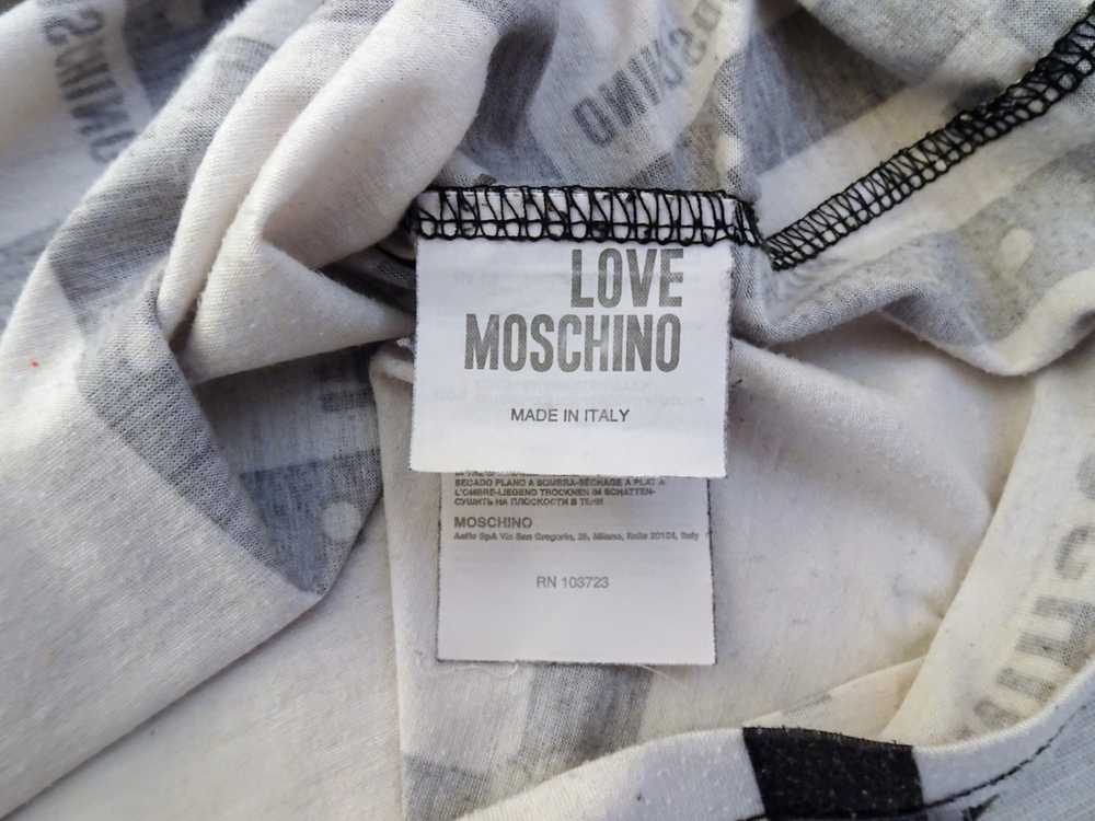 Moschino × Vintage LOVE MOSCHINO LAPPED BELT T-SH… - image 2