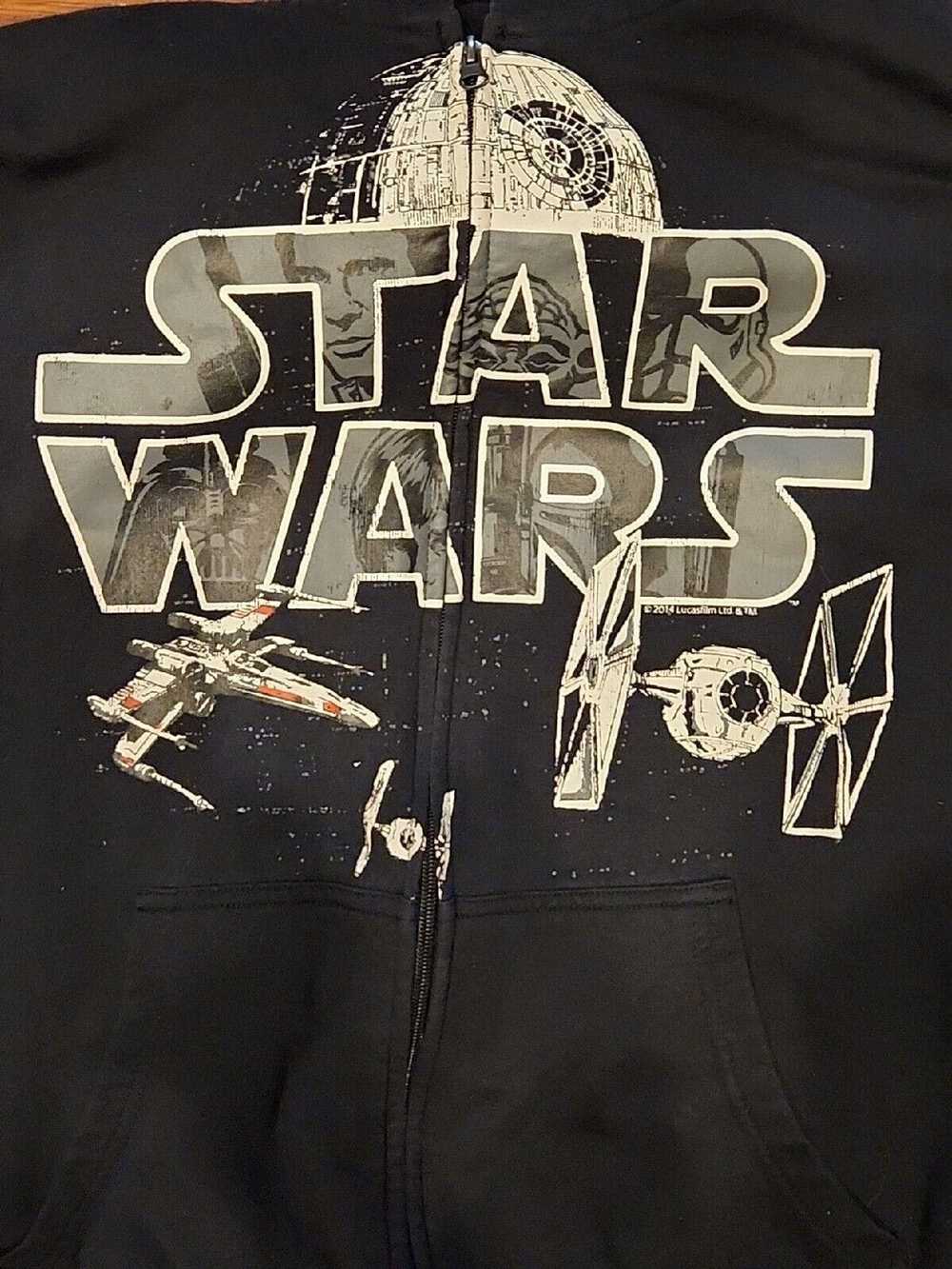 Star Wars Star Wars Full Zip Hooded Sweater Hoodi… - image 5