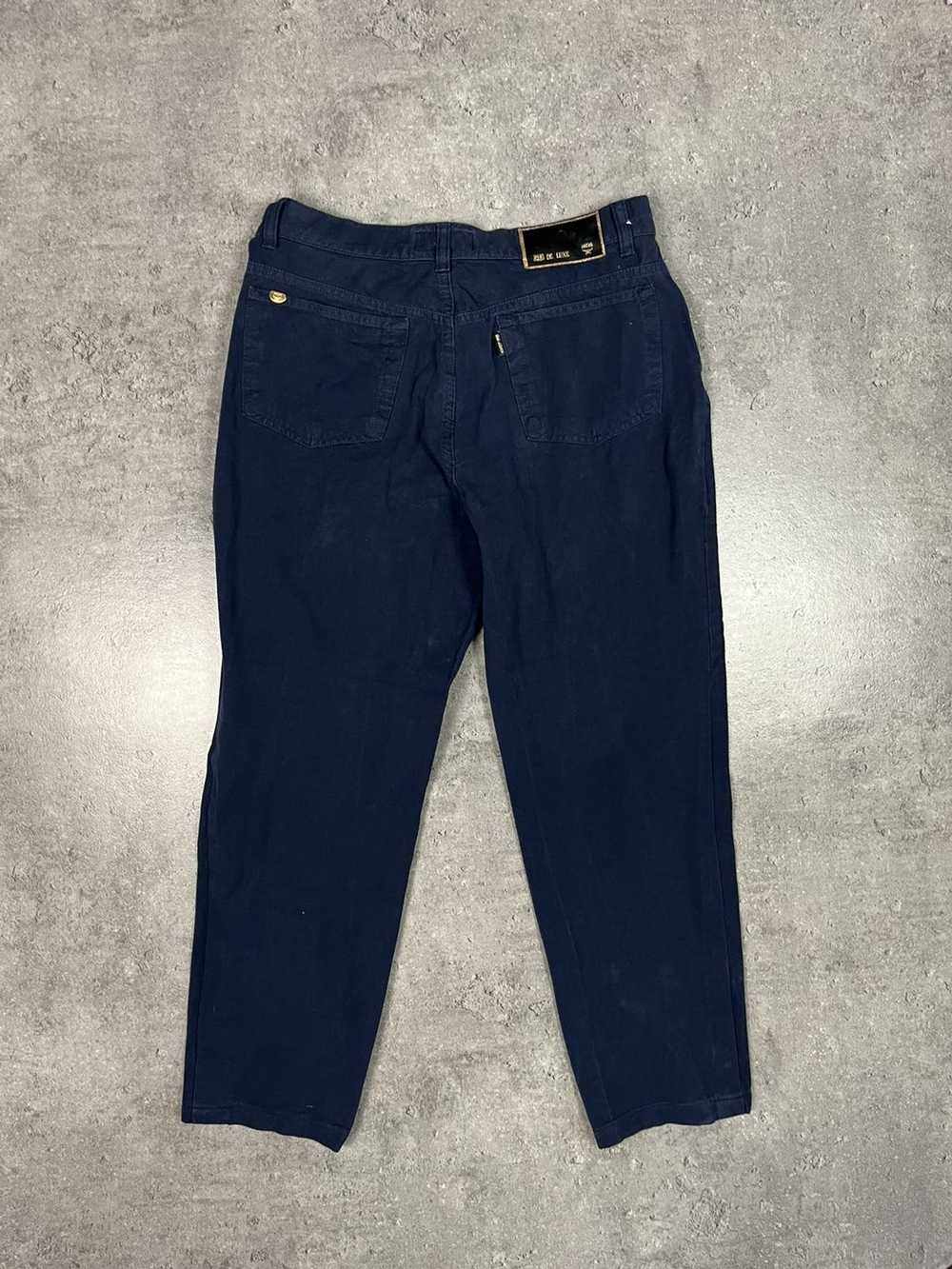 Designer × MCM × Vintage MCM navy jeans vintage 9… - image 1