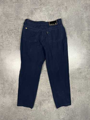 Designer × MCM × Vintage MCM navy jeans vintage 9… - image 1