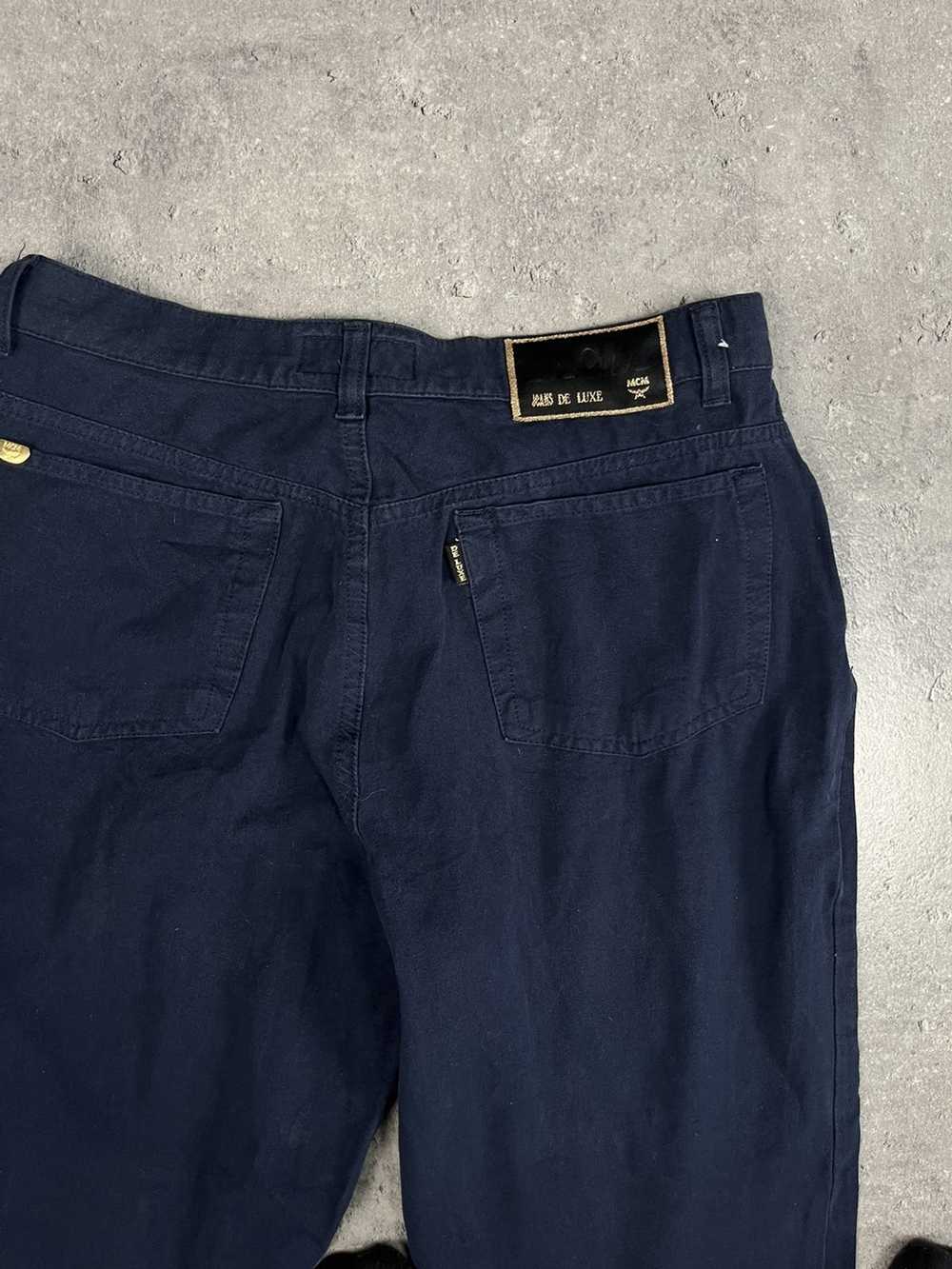 Designer × MCM × Vintage MCM navy jeans vintage 9… - image 2