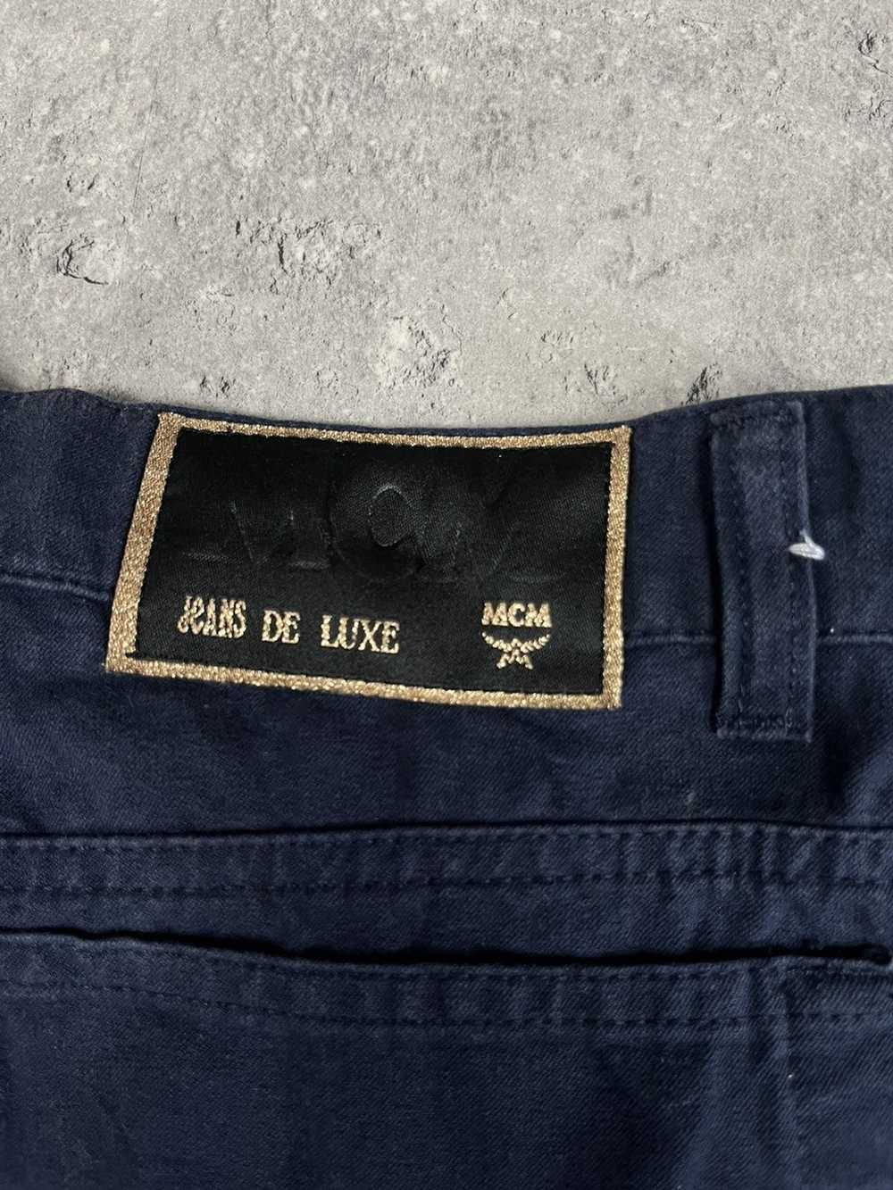 Designer × MCM × Vintage MCM navy jeans vintage 9… - image 3