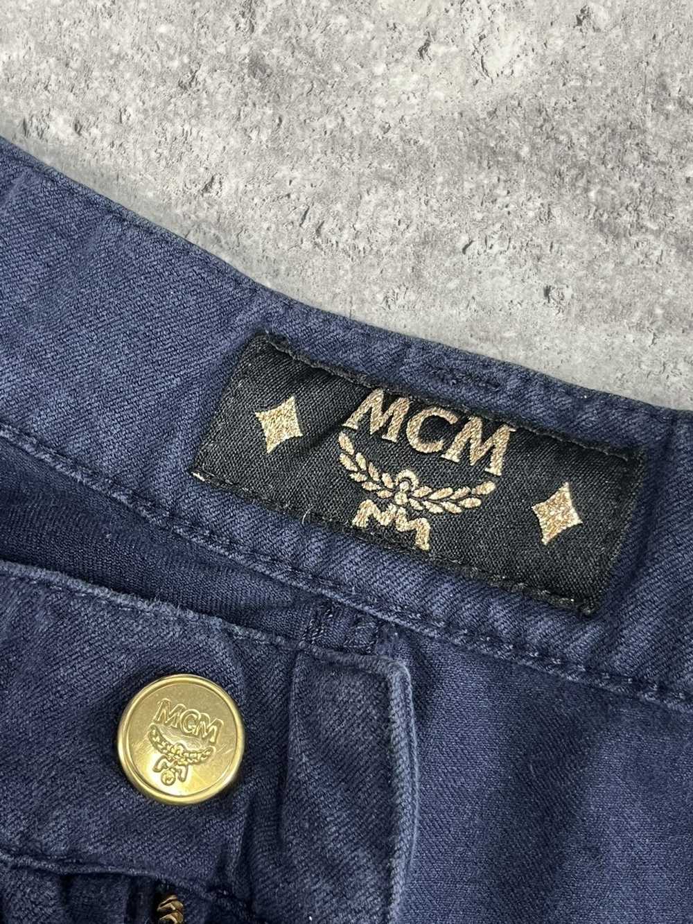 Designer × MCM × Vintage MCM navy jeans vintage 9… - image 5