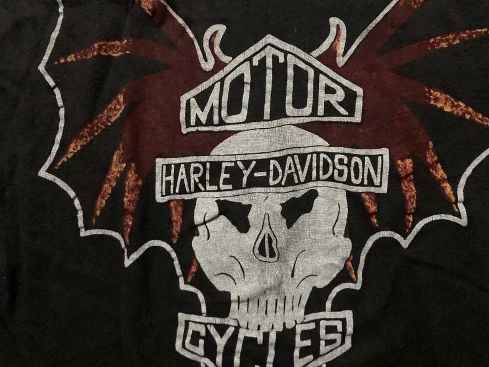 Harley Davison × Rare × Vintage Vintage T-shirt H… - image 4