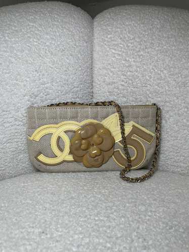 Chanel Chanel Camellia No.5 Quilted Pochette