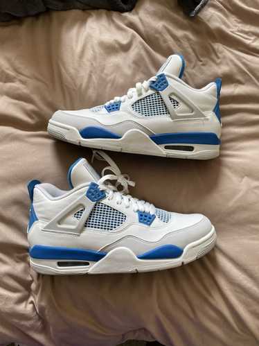 8.5 Jordan 4 Retro OG White Cement 2016 Navy Black Fire Red Military Blue  2012 820652631663 