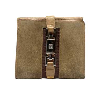 GUCCI Old Gucci Jackie Sherry Line One Shoulder Bag Leather Brown GUB111