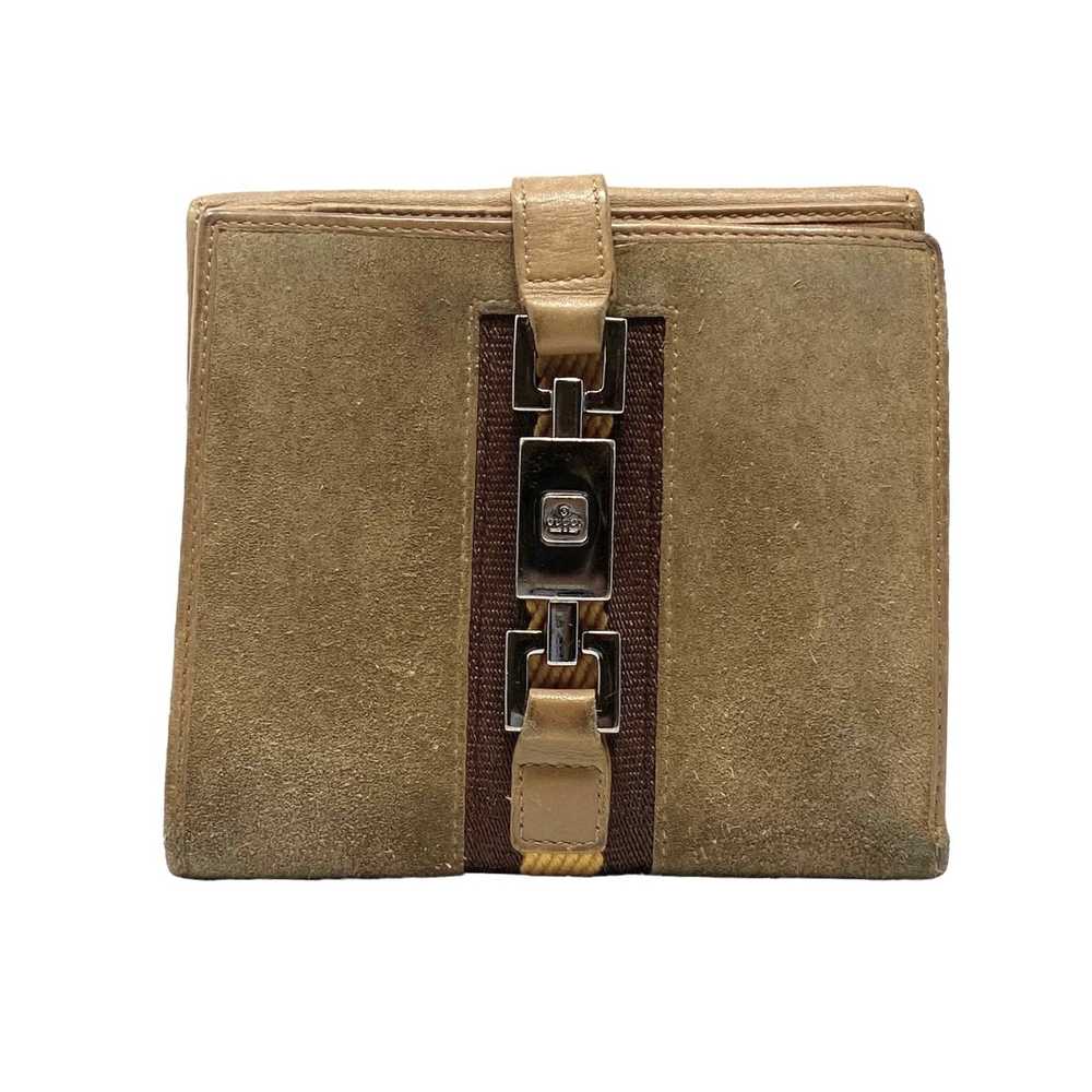 Gucci Gucci Jackie Sherry Line Clasp Bifold Wallet - image 1