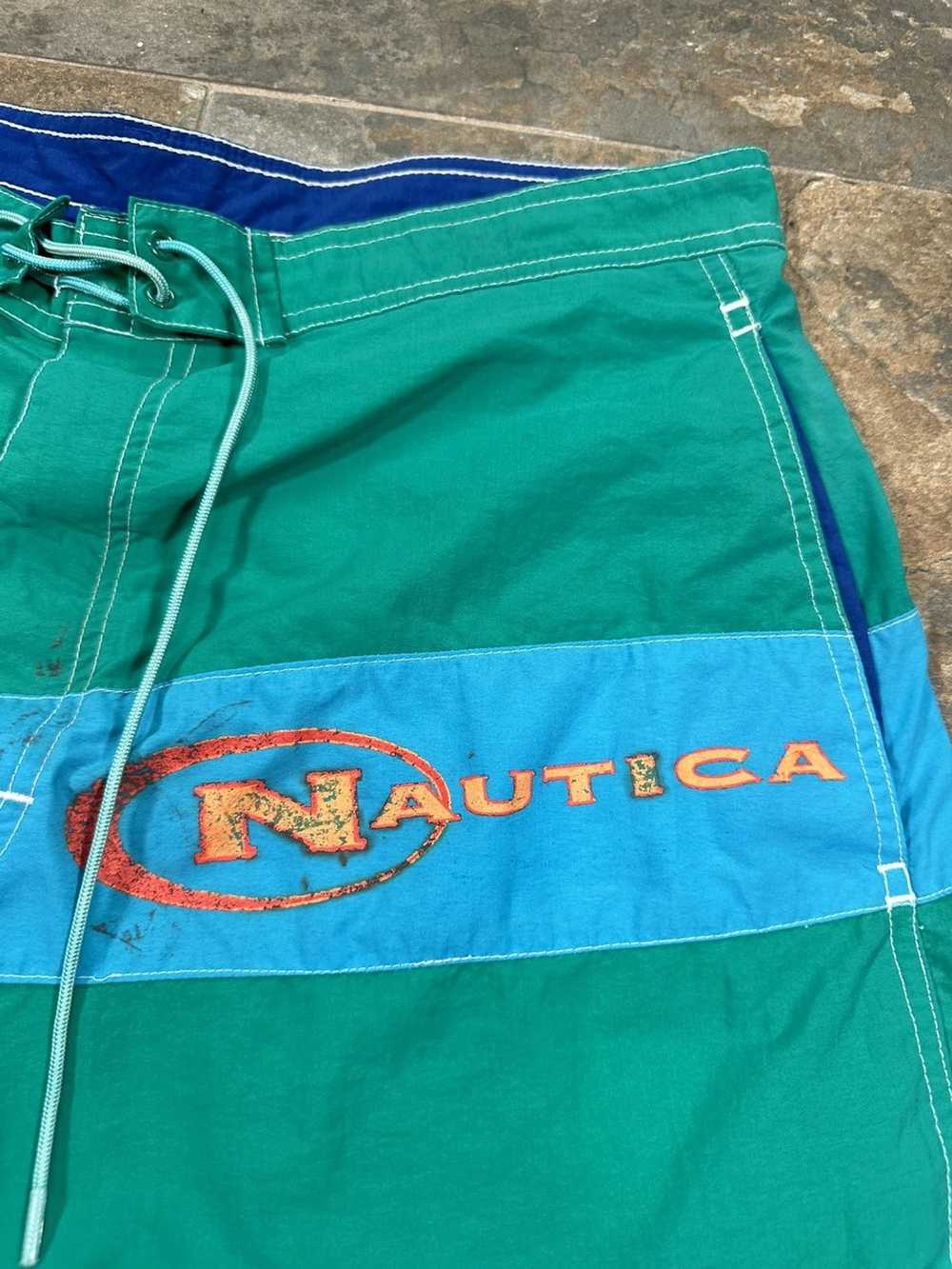 Nautica × Vintage ‘90s Vintage Nautica Colorblock… - image 4
