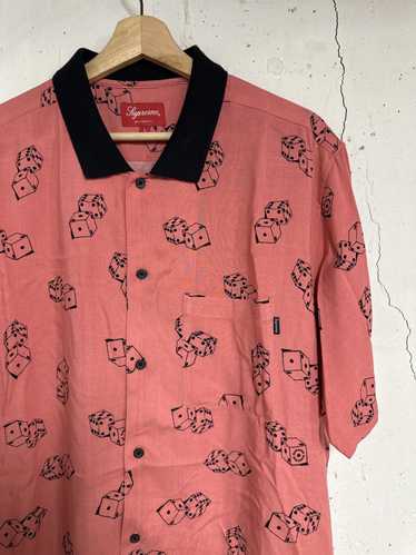 Supreme Dice Rayon Shirt Pink - StockX News