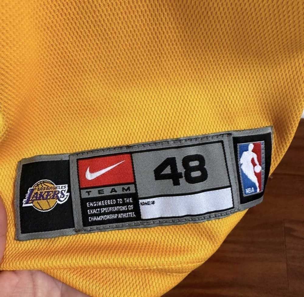 Nike Nike lakers #8 kobe Bryant yellow purple jer… - image 5
