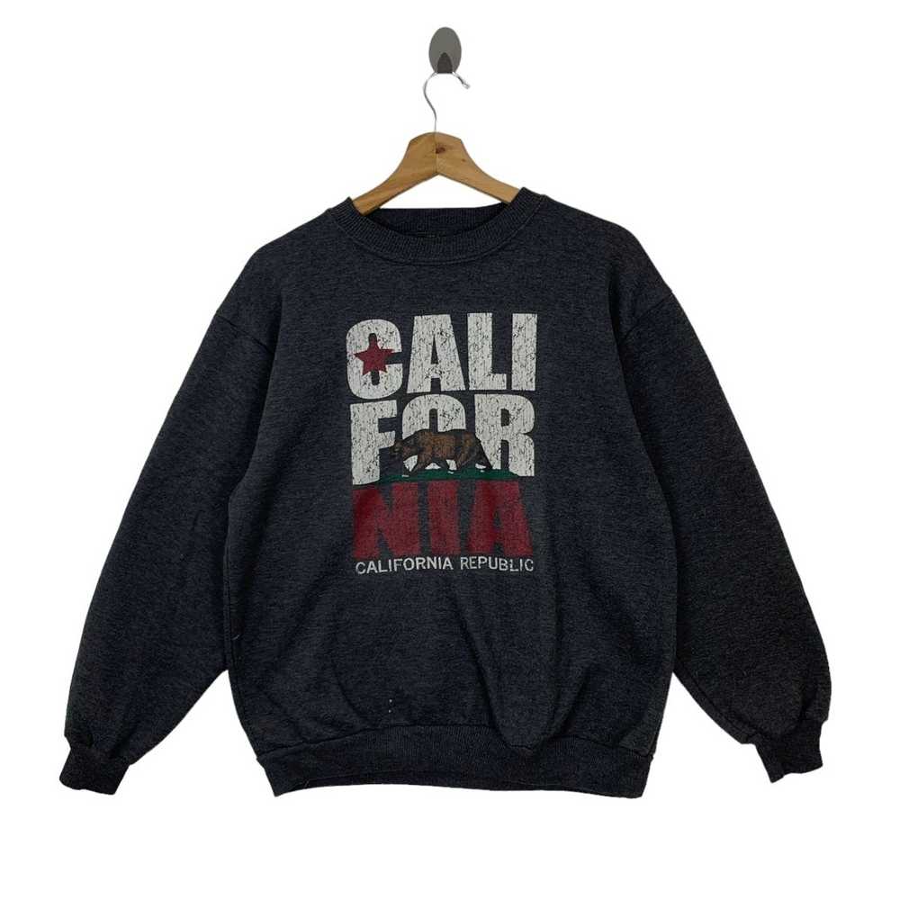 Vintage Vintage California Republic Pullover Jump… - image 1