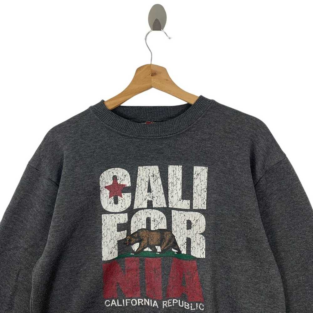 Vintage Vintage California Republic Pullover Jump… - image 2