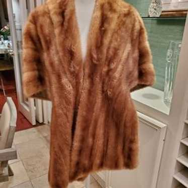 Wrap In Camel Soft Mink - image 1