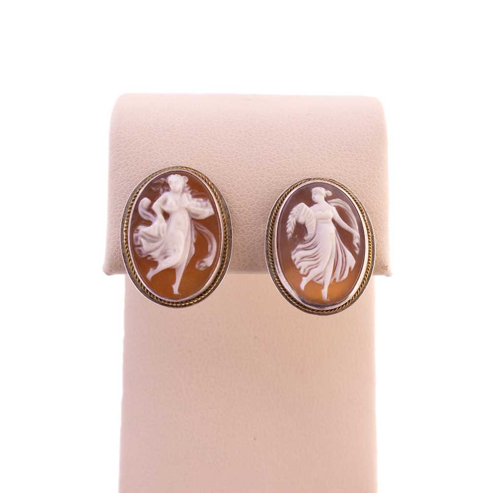 Cameo Earrings - image 1