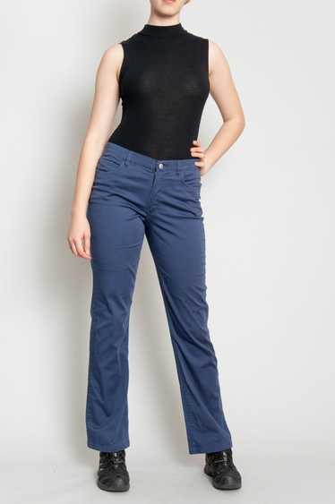 Carrera Straigh Leg Jeans Mid Waist Blue