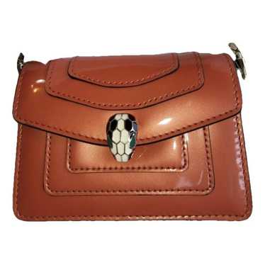 Bvlgari Serpenti patent leather handbag