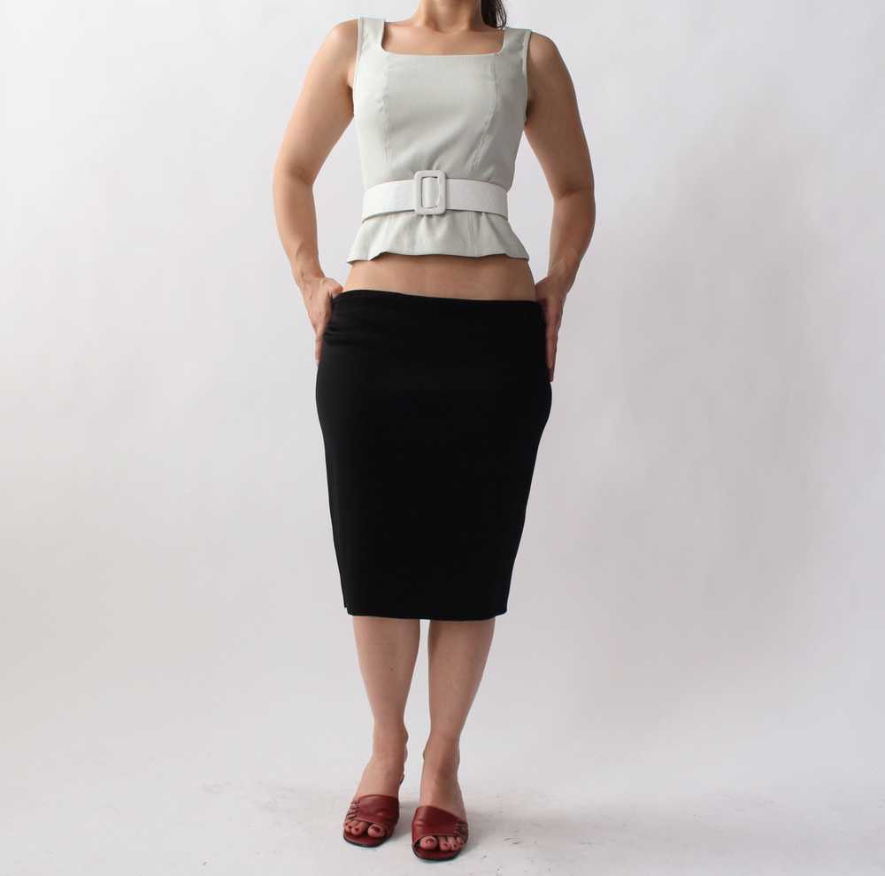Vintage Lower Rise Escada Skirt - W33+ - image 1